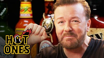 Ricky Gervais Pits His Mild British Palate Against Spicy Wings