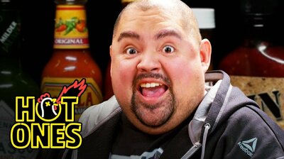 Gabriel Iglesias Does Wrestling Trivia While Eating Spicy Wings