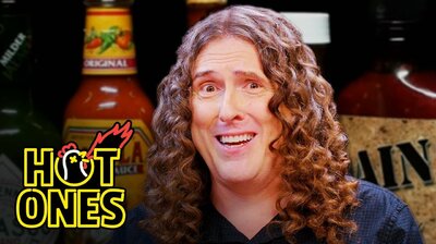 "Weird Al" Yankovic Goes Beyond Insanity While Eating Spicy Wings