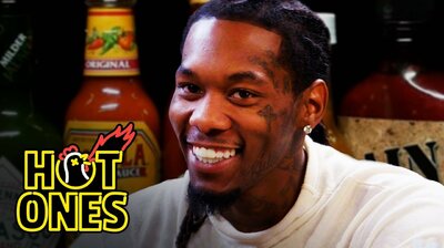 Offset Screams Like Ric Flair While Eating Spicy Wings