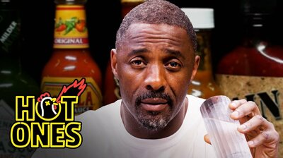 Idris Elba Wants to Fight While Eating Spicy Wings