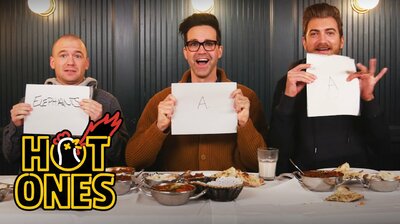 Rhett & Link Eat the World's Spiciest Curry with Sean Evans | Hot Ones