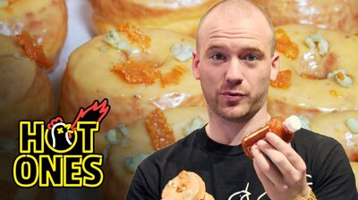 The Hot Ones Doughnut Is a Buffalo Wing in Pastry Form