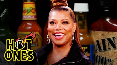 Queen Latifah Sets It Off While Eating Spicy Wings
