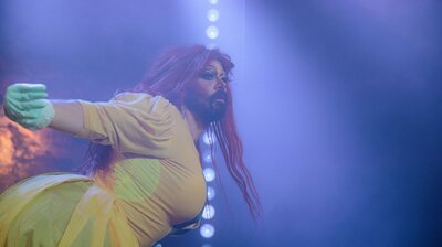 Libanesisk dragqueen i Henningsvær