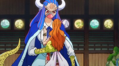 Nami Surrenders?! Ulti's Fierce Headbutt! - One Piece 10x119