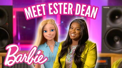 Barbie Interviews Ester Dean, Song Machine!