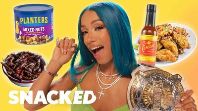 Sasha Banks Breaks Down Her Favorite Snacks