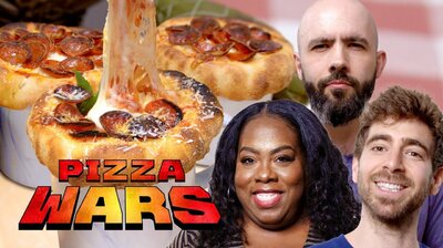 Binging with Babish Judges Movie-Inspired Pizzas: Nicole Russell vs Mike Greenfield