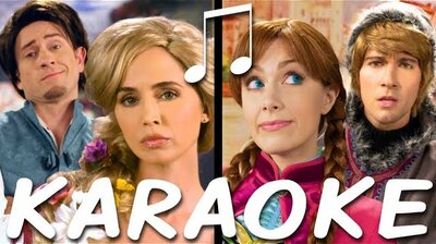 Rapunzel vs Anna Karaoke