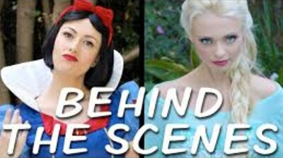 Snow White vs Elsa Behind the Scenes