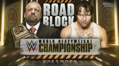 WWE Roadblock