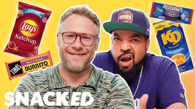 Seth Rogen and Ice Cube Swap Favorite Snacks