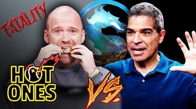 Mortal Kombat Co-Creator Ed Boon Feels Toasty While Eating Spicy Wings