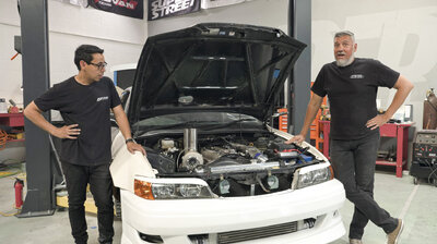 Giving Our JDM Toyota Chaser a Big Turbo in Pursuit of Big Time Slips