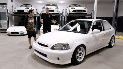 We Build Nads His Dream Civic With a Mix of Era-Specific Mods