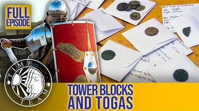 Hunting the Romans in South Shields - Tower Blocks and Togas - South Shields, Tyne and Wear