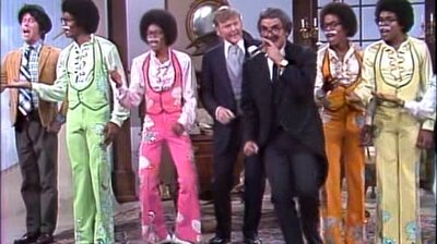 with The Jackson Five, Martin Milner