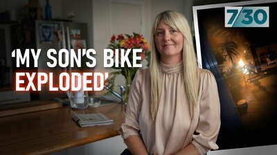 'My Son's Bike Exploded'