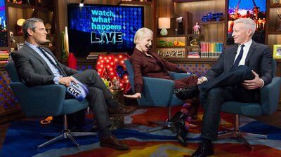 Ellen Barkin & Anderson Cooper