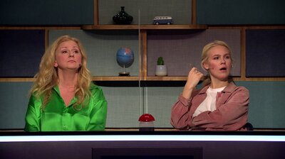Kjepper i hjulene (Tine og Emilie Skolmen mot Lene Kongsvik Johansen og Hilde Louise Asbjørnsen)