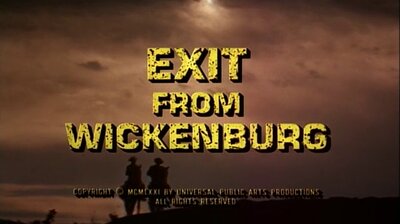 Exit from Wickenburg