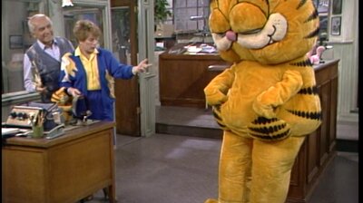 Garfield the Cat Joins the Marin Bugler
