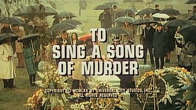 To Sing a Song of Murder