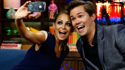 Nicole Richie and Andrew Rannells