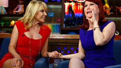 Kate Flannery and Ramona Singer