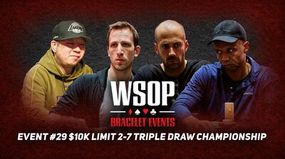 Event #29 $10K Limit 2-7 Triple Draw Championship (Part 1)