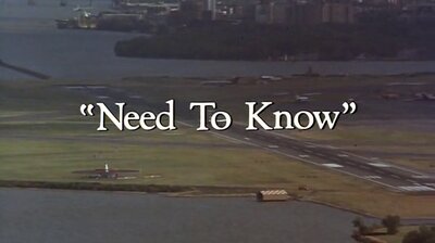 "Need to Know"