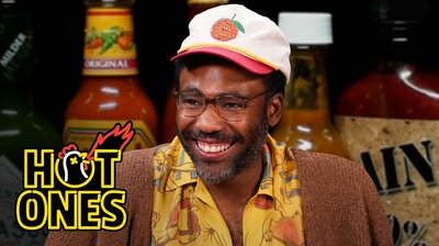 Childish Gambino Goes on a Vision Quest While Eating Spicy Wings