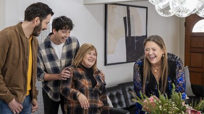 Camryn and Milo Manheim's Surprise for Mama Mia