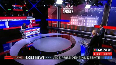 Vice Presidential Debate: Vance vs. Walz Hosted by CBS News