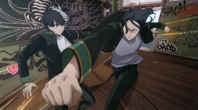 頂に立つ男
