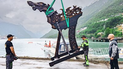 Dragehodet kommer
