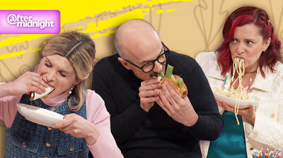 Rachel Bloom, Jim Rash, Dylan Mulvaney