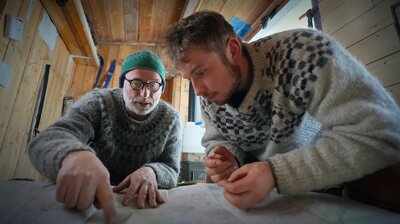 Et liv i sludd på stillas