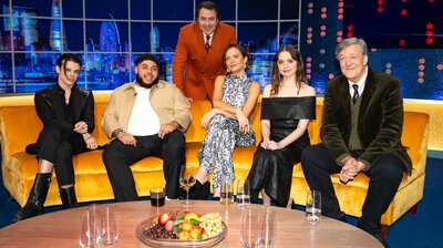 Sir Stephen Fry, Lou Wood, Sope Dirisu, Joanne McNally, Yungblud