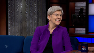 Sen. Elizabeth Warren, St. Vincent, Evie McGee Colbert