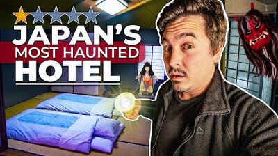 I Slept in Japan's Most HAUNTED Hotel | ft @sharlainjapan