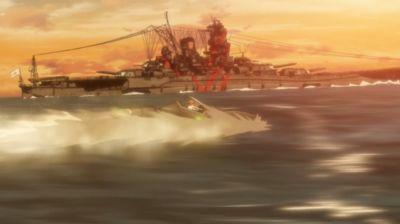 Pinched by the Musashi!