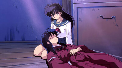 The Mystery of the New Moon and the Black-Haired Inuyasha
