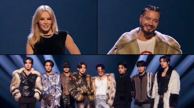 Kylie Minogue. J Balvin. ATEEZ.