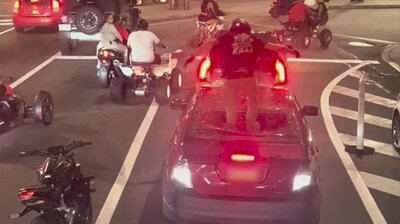 Mom vs Biker