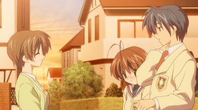 The Scenery with a Carving