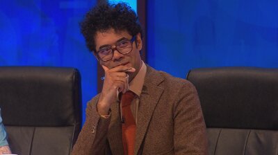 Richard Ayoade, Harriet Dyer, Bob Mortimer, Tom Allen, Ian Smith