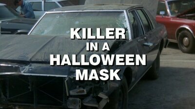 Killer in a Halloween Mask