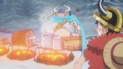 Elbaph in Flames! Jinbe's Shoulder Throw Explodes!